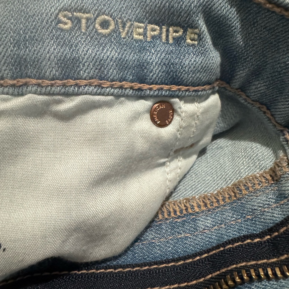 American Eagle Outfitters Light Blue Stovepipe Jeans